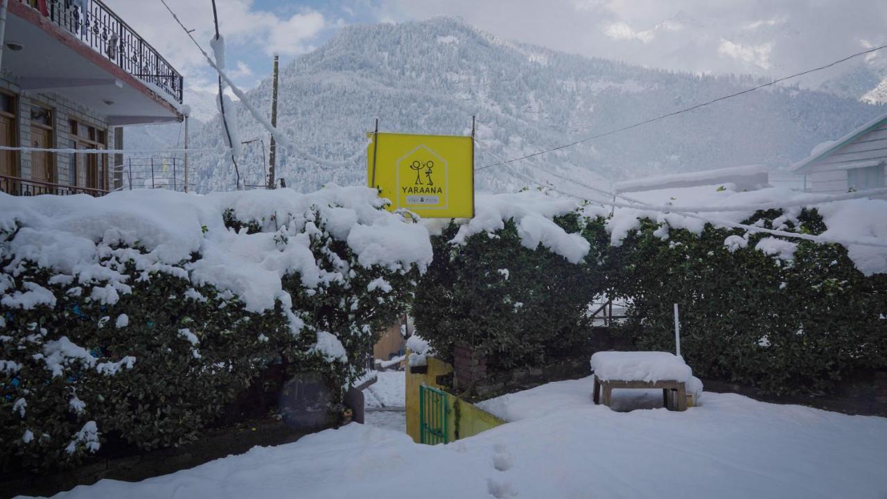 Yaarana Stay & Cafe, Vashisht, Manali Eksteriør billede