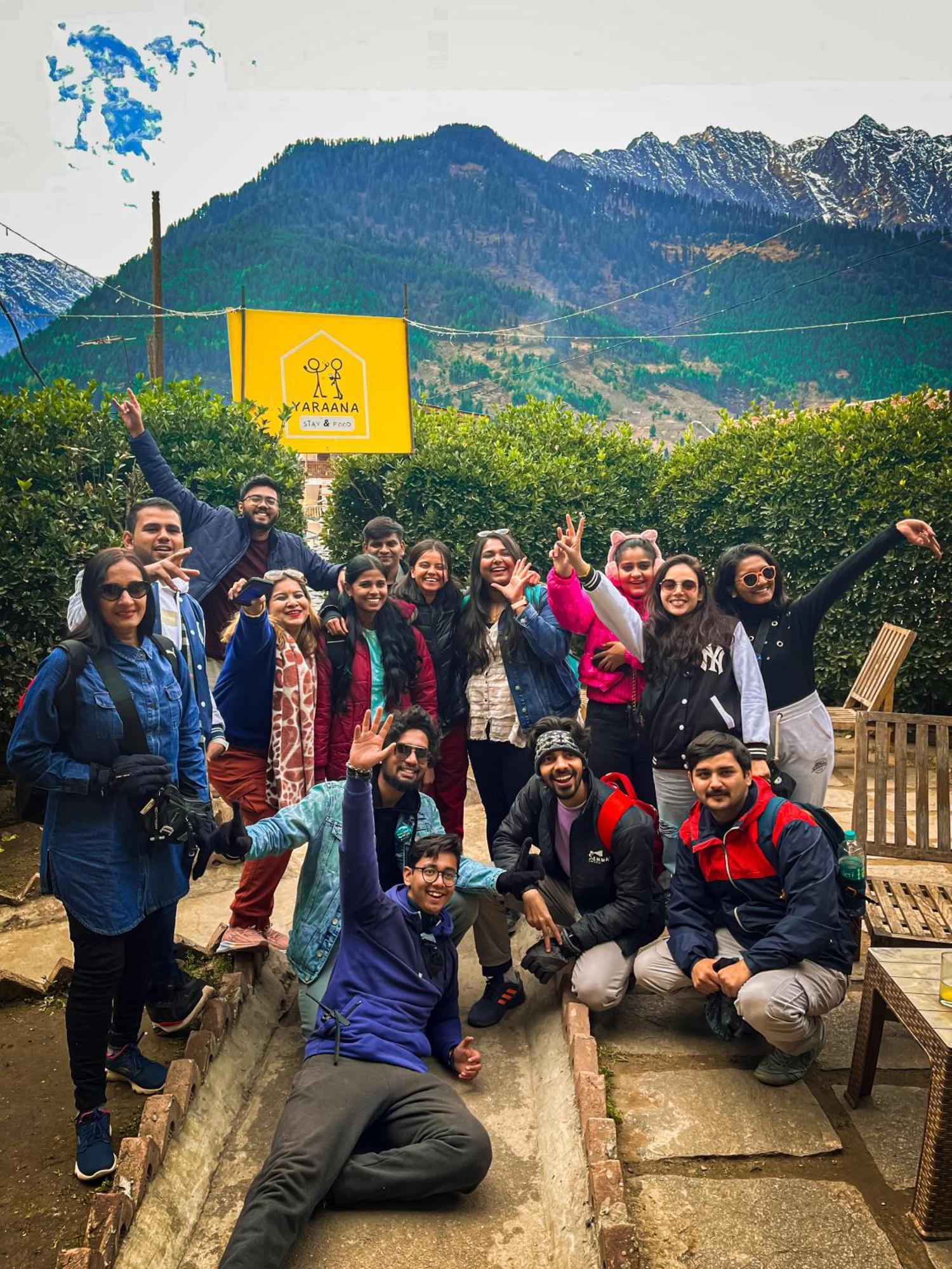 Yaarana Stay & Cafe, Vashisht, Manali Eksteriør billede